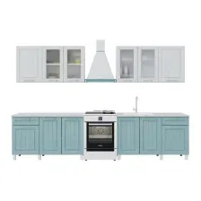 Готовая кухня Горизонт Trend 2600 (арктик мурено)