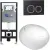Унитаз подвесной WeltWasser Amberg 506 + Jeckenbach 004 GL-WT + Amberg RD-BL