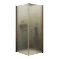 Душевой уголок MaybahGlass MGY-1294-2 (сатин стекло/бронзовый)