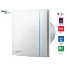 Вентилятор SILENT-100 CHZ DESIGN ECOWATT (Датчик влажности + таймер) 5210610900 Soler&Palau