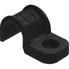 Скоба для трубы TDM SQ0405-6112 (50шт, черный)