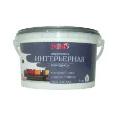 Краска Palizh Интерьерная моющаяся 3.7 кг (пломбир)