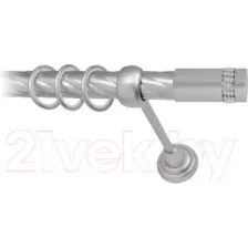 Карниз для штор Lm Decor Имидж 116 1р витой 25мм (сатин, 2м)