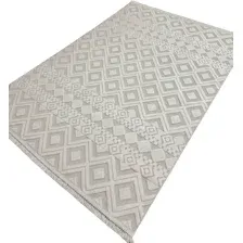 Ковер для жилой комнаты Radjab Carpet Поло Прямоугольник EN 268 12534RK (2x2.9, Cream)