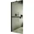 Душевая стенка MaybahGlass 69x195 MGD-720-6ш (прозрачное стекло/черный)
