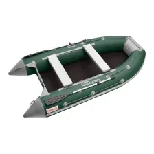 Надувная лодка Roger Boat Hunter 3000 (без киля, зеленый/серый)