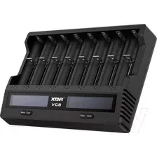 Зарядное устройство для аккумуляторов XTAR VC8 с USB кабелем