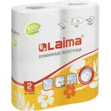 Бумажные полотенца Laima 126906 (белый)