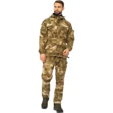 Костюм для охоты и рыбалки Huntsman Горка-3 Смесовая Рип-Стоп Малахит (44-46/182-188)