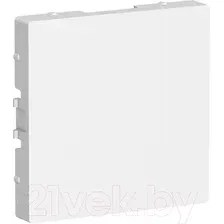 Декоративная заглушка для розетки Systeme (Schneider) Electric AtlasDesign ATN000109 (белый)