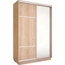 Шкаф-купе Евва 138 SS.02 АЭП ШК.2 02 (сонома/серебро)