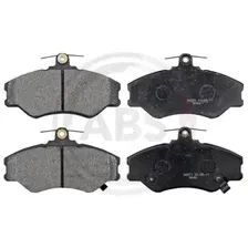 Тормозные колодки дисковые передняя ось A.B.S. 36871