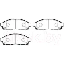 Тормозные колодки HSB HP9293