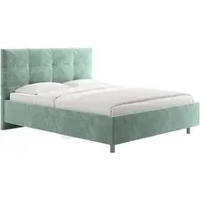 Кровать Сонум Caprice 160x200 (микровелюр селадон)