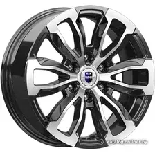 Литые диски K&K Меконг 18x7.5" 6x139.7мм DIA 67.1мм ET 38мм Алмаз черный
