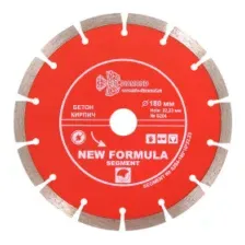Диск алмазный 180х22,23мм Trio-diamond Сегментный серия New Formula