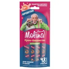 Molina Крем-лакомство с креветками 48 г