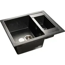 Кухонная мойка GranFest GF-Q610K (черный)