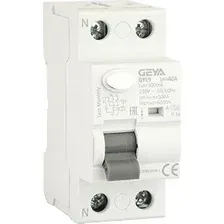 Устройство защитного отключения GEYA GYL9-2P-40A-300mA 2P 40A 6 kA 300mA A 2M GYL92P40A300