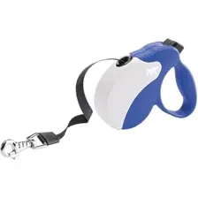 Поводок-рулетка Ferplast Amigo Mini 75702025 (синий/белый)