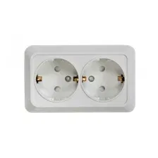 Розетка INhome Bolleto 7128x / 4690612000961 (белый)