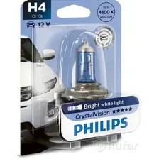 Галогенная лампа Philips HB4 CrystalVision 1шт