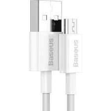 Кабель Baseus CAMYS-02 USB Type-A - microUSB (1 м, белый)