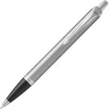 Ручка шариковая имиджевая Parker IM Essential Brushed Metal CT / 2143631 (синий)