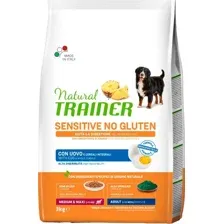 Сухой корм для собак Trainer Natural Sensitive No Gluten Medium&Maxi Adult с яйцом (3кг)