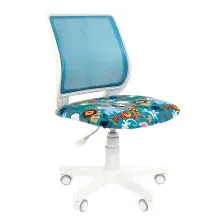 Кресло детское Chairman Kids 112 (зоопарк/TW-34 белый)