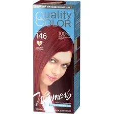 Гель-краска для волос Estel Quality Color Цветель тон 146 (115мл, гранат)