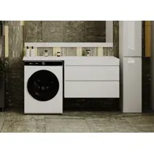 Symbolite Тумба с умывальником Даллас 150 Люкс Plus 2 ящика + Даллас 150x48.2 (подвесная, правый, эмаль белый)