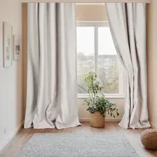 Комплект штор Mio Tesoro Блэкаут 150x260 (2шт, серый)