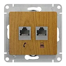 Розетка компьютерная Systeme Electric Glossa GSL000585