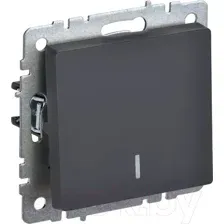 Выключатель IEK Brite BR-V10-1-10-K53 (графит)