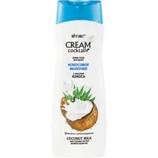 Крем - гель Вiтэкс Cream Cocktail, кокосовое молочко, 515 мл