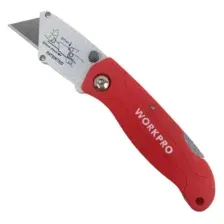 Нож строительный Workpro WP211002