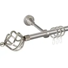 Карниз АС Форос Grace, D16Г, Сатин, Булава, составной, 2.8 м