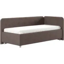 Кровать-тахта Сонум Capri R 90x200 (замша какао)