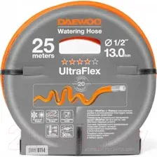 Шланг поливочный Daewoo Power UltraFlex 1/2  / DWH 8114 (25м)
