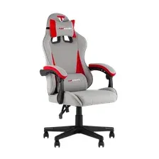 Игровое (геймерское) кресло TopChairs Phantom GF-8080 TT704+TT703 (серый/красный)