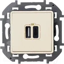 Розетка Legrand Inspiria 673761 (слоновая кость)