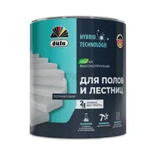 Краска алкидно-акриловая DUFA полы и лестницы База 1 0,75 л