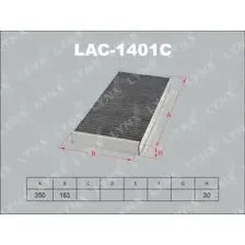 Салонный фильтр LynxAuto LAC1401C