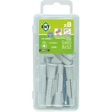 Дюбель универсальный ЕКТ 8х52 / B008011 (8шт)