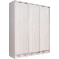 Шкаф-купе Рэйгрупп 233450 YYX Elgon РГ-01.03 (ясень снежный/хром)