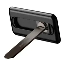 Держатель-накладка для смартфона Baseus Foldable Bracket / LUXZ000001 (черный)