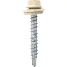 Саморез Admiral Кровельный 5.5x25 RAL 1014 Слоновая кость (250шт, шоубокс)