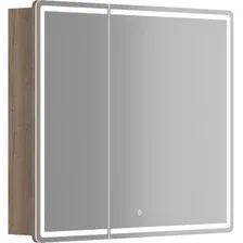 Sancos Шкаф с зеркалом Mirror MI90EG (с LED подсветкой)