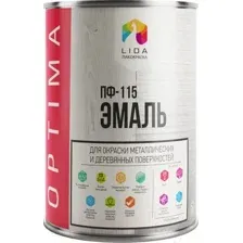 Эмаль Lida Optima ПФ-115 (1кг, желтый)